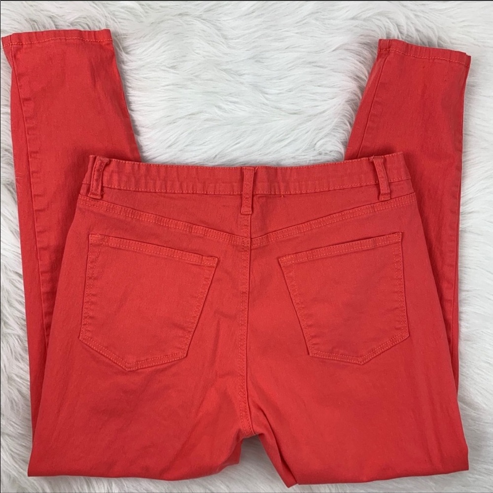 CPW PREMIUM JEANS Skinny Jeans Coral Pants Size 10 - Picture 2 of 5
